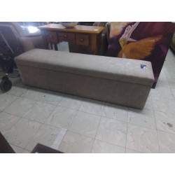 BANQUETTE TISSU BEIGE 