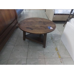 TABLE BASSE RONDE CHENE 