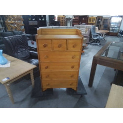 COMMODE HAUTE 7 TIROIRS 